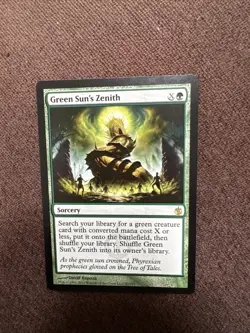 Green Sun's Zenith Mirrodin Besieged Regular - Image 1