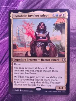 Dynaheir, Invoker Adept 273 : Battle for Baldur's Gate Magic: The Gathering NM - Image 1