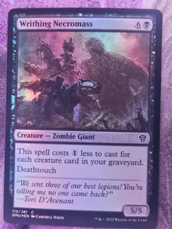 Writhing Necromass 115 Common Dominaria United Magic: The Gathering Foil NM - Image 1