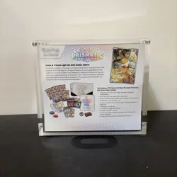 Pokemon TCG S&V Prismatic Evolutions Elite Trainer Box With Acrylic Case —B - Image 2