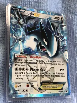 Lugia EX Pokemon B&W Legendary Treasures 2013 102/113 Holo Rare ex - Image 2