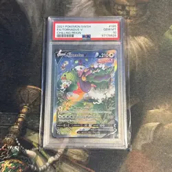 Pokemon Tornadus V 185/198 Chilling Reign Full Art Holo PSA 10 - Image 1