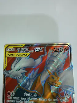 Reshiram & Charizard GX Full Art 194/214 Unbroken Bonds Tag Team Pokemon NM - Image 3