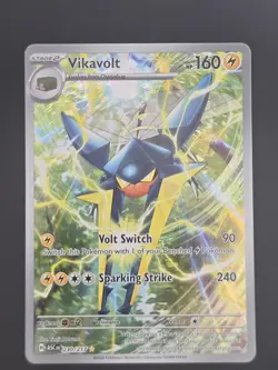 Vikavolt - 230/217 Illustration Rare ME: Ascended Heroes Pokemon TCG Near Mint - Image 1