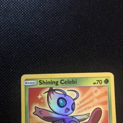 Shining Celebi - SM79 - Promo POKEMON SUN & MOON PROMOS LP - Image 3