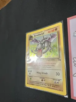 Aerodactyl 1/62 Fossil Unlimited Holo Rare Pokemon 014 💎NM💎 - Image 2