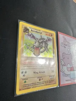 Aerodactyl 1/62 Fossil Unlimited Holo Rare Pokemon 014 💎NM💎 - Image 3