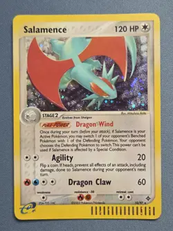 Pokemon TCG EX Dragon Salamence 10/97 Holo - Image 1