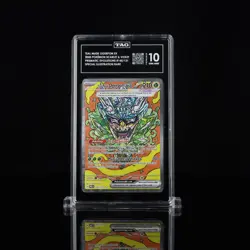 2025 Pokemon SV Prismatic Evolutions 145/131 Teal Mask Ogerpon EX SIR TAG 10 973 - Image 1