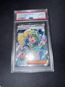 2025 POKEMON DRI EN-DESTINED RIVALS ULTRA RARE #220 EMCEE'S HYPE PSA 10 P3 - Image 1