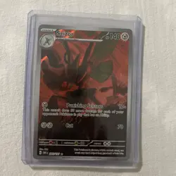 The Pokemon Company Scizor 205/197 SV03 Obsidian Flames Holo Rare 140 HP Stage 1 - Image 1