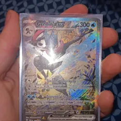 The Pokemon Company Greninja ex 132 Holo Promo SV English - Image 1