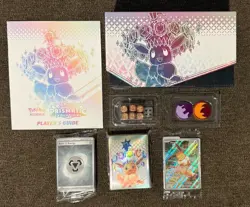 Pokemon TCG Prismatic Evolutions ETB Promo, Box, Booklet + Other ETB Accessories - Image 1