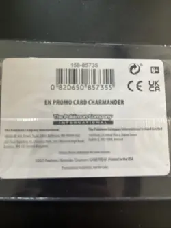Pokemon Charmander 004/165 GameStop Stamped Promo Reverse Holo 151 SEALED - Image 4
