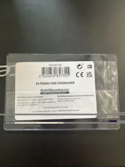 Pokemon Charmander 004/165 GameStop Stamped Promo Reverse Holo 151 SEALED - Image 5