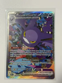 Team Rocket's Crobat ex 234/182 Holo SIR SV10: Destined Rivals Pokemon - Image 1