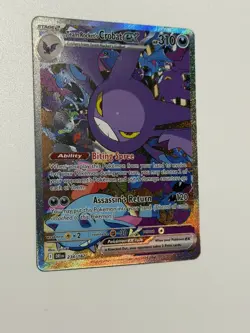 Team Rocket's Crobat ex 234/182 Holo SIR SV10: Destined Rivals Pokemon - Image 2
