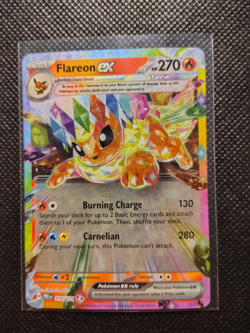 Pokemon TCG Flareon ex Double Rare 014/131 NM - Image 1