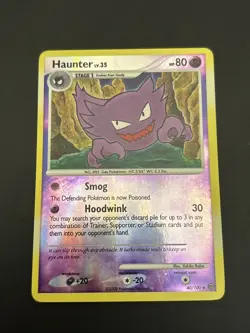 Haunter 40/100 Stormfront Reverse Holo Pokemon NM - Image 2