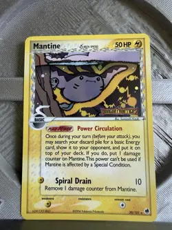 Pokemon Mantine (Delta Species) EX Dragon Frontiers Stamped 20/101 - Image 1