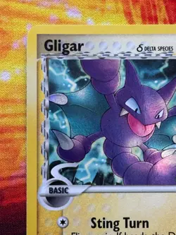 Gligar 16/101 Reverse Holo Rare Stamped - Pokemon EX Dragon Frontiers - NM/VLP - Image 2