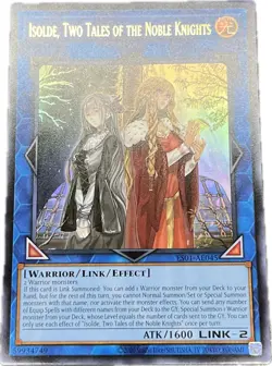 YuGiOh Isolde, Two Tales of the Noble Knights ES01-AE045 Ultra Asian English A - Image 1