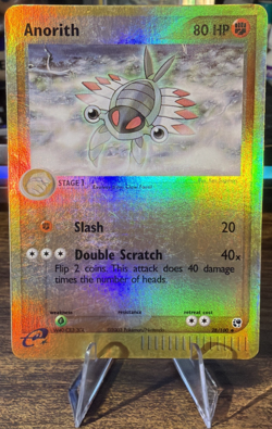 Pokemon TCG Anorith 28/100 EX Sandstorm Reverse Holo E-Reader - LP 2003 - Image 1