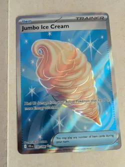 Pokemon TCG - ME04: Chaos Rising (CRI) Jumbo Ice Cream - 109/086 Ultra Rare - Image 1