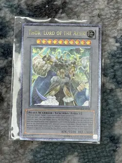 Yugioh Thor, Lord of the Aesir STOR-EN038 Ultimate Rare Unlimited - Image 1