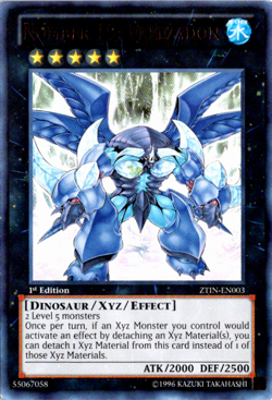Number 19: Freezadon - ZTIN-EN003 - Ultra Rare - 1st Edition Yugioh - Image 1