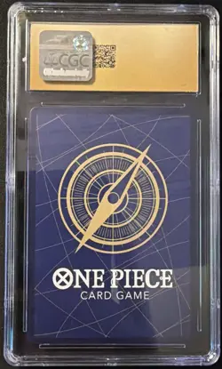 2024 ONE PIECE CCG MONKEY D. LUFFY BANDAI GAMES FEST P-001 CGC 10 PRISTINE RC7 - Image 2