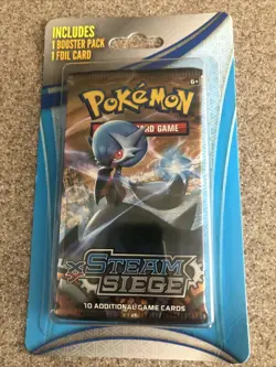 Pokemon XY STEAM SIEGE 1 BOOSTER PACK AND 1 FOIL CARD - New 🔥 - Image 1