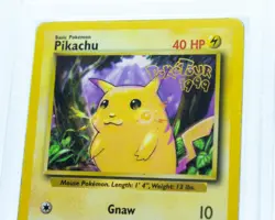 PSA 1 PIKACHU PokeTour 1999 58/102 Australian Promo - Pokemon Card WOTC - Image 2