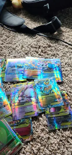 Small Lot Of 120 Pokemon Trading Card Holo Cards Charizard And More - Image 5