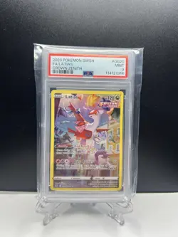 Latias GG20/GG70 Full Art Crown Zenith Galarian Gallery Pokemon Card PSA 9 - Image 1