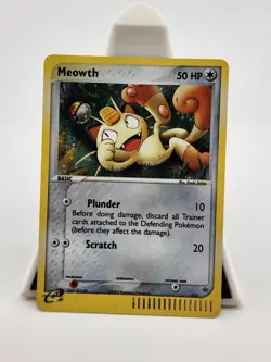 Pokemon TCG Cards Meowth 013 Nintendo Black Star Promo Holo NM - Image 1