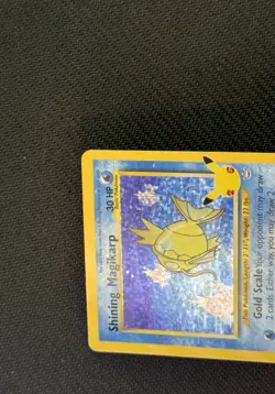 Shining Magikarp 66/64 Celebrations: Classic Collection Holo Pokemon Card - Image 2