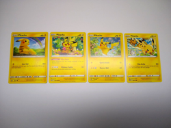 Pokemon Pikachu Set - Set of 4 Cards - Exact Cards! - Image 3