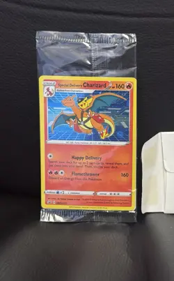 Special Delivery Charizard SWSH075 SWSH: Sword & Shield Cards Holo (SEALED) - Image 1