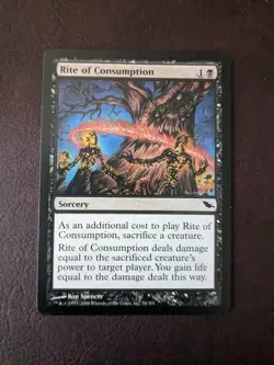 RITE OF CONSUMPTION - Magic The Gathering MTG Collectible Card game - Image 1