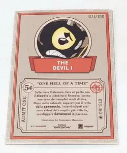 Cuphead Out Of The Cards The Devil I 073/160 Drop Holo 077/100 - Image 2