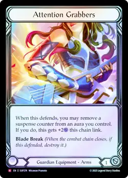 FAB COLD FOIL Attention Grabbers - Super Slam Card # 274 - Image 1