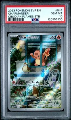 Charmander 044 Sv: Scarlet & Violet Promo Cards Holo PSA 10 - Image 1