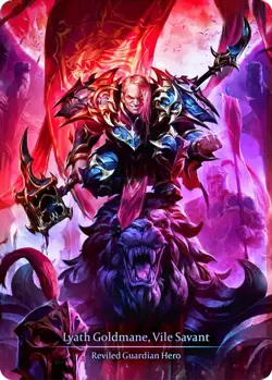 FAB COLD FOIL Lyath Goldmane, Vile Savant - Super Slam Card # 071 - Image 2