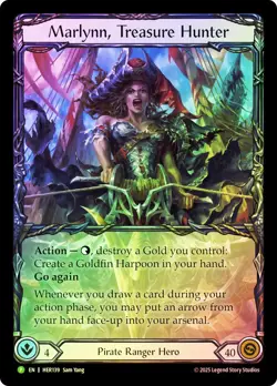 FAB RAINBOW FOIL Marlynn, Treasure Hunter (Calling) - Promotional Cards Card # - Image 1