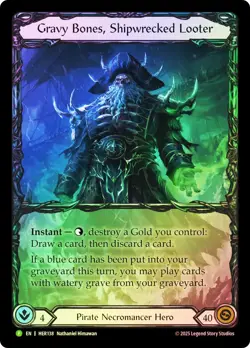 FAB RAINBOW FOIL Gravy Bones, Shipwrecked Looter (Calling) - Promotional Cards - Image 1