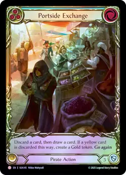 FAB COLD FOIL Portside Exchange - Treasure Pack Card # 145 - Image 1