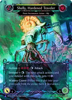 FAB COLD FOIL Shelly, Hardened Traveler - High Seas Card # 078 - Image 1