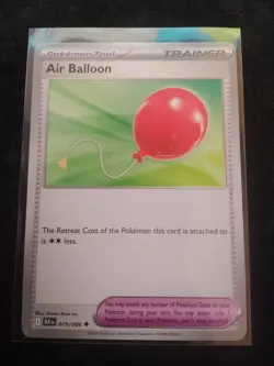 Air Balloon 079/086 Black Bolt BLK English Pokemon Card NM - Image 1