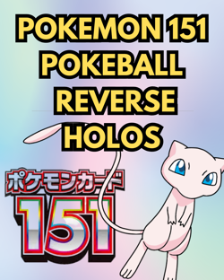 151 POKEBALL REVERSE HOLO CARDS! POKEMON 151 SV2A JAPANESE PICK YOU CARD CHOOSE - Image 1